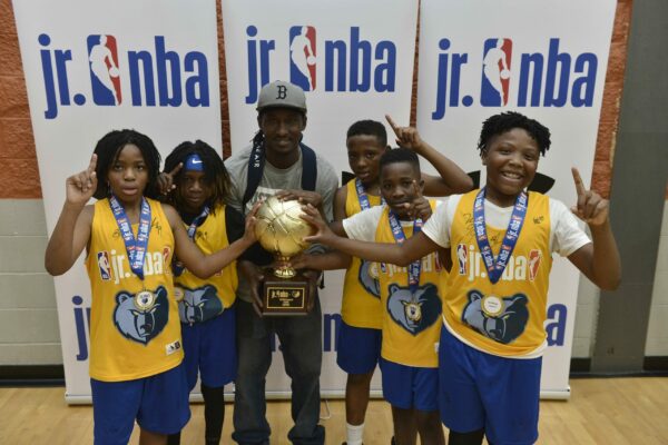 MEMPHIS, TN - JANUARY 18: Scenes from the Jr. NBA MLK Tournament on January 18, 2020 at the Grizzlies Center at M.A.M. in Memphis, Tennessee. NOTE TO USER: User expressly acknowledges and agrees that, by downloading and/or using this photograph, user is consenting to the terms and conditions of the Getty Images License Agreement. Mandatory Copyright Notice: Copyright 2020 NBAE (Photo by Brandon Dill/NBAE via Getty Images)