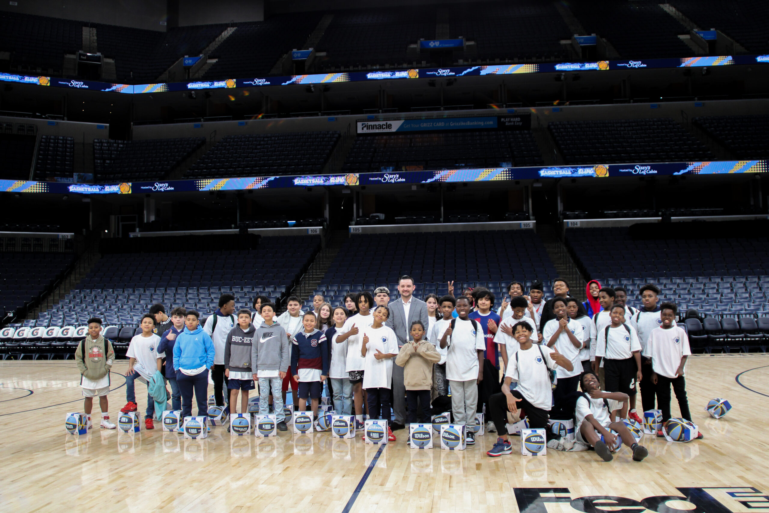 Hoop Dreams Come True for Memphis Students with Help from Sissy’s Log Cabin and Memphis Athletic Ministries